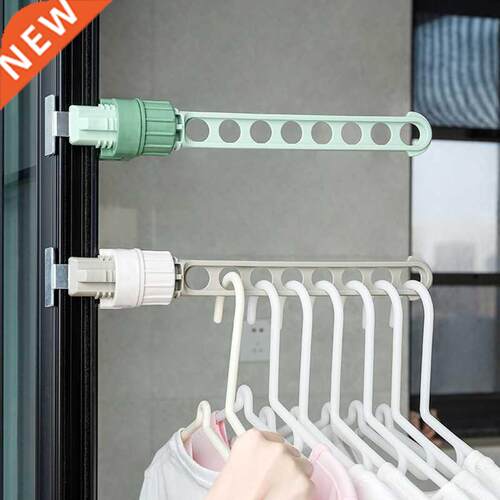 New Drying Rack Balcony Clothes Drying Rack Wall Mounted Clo