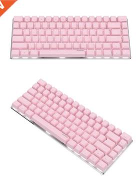 82 Key USB Wired Gaming Mechanical Keyboard With White Backl