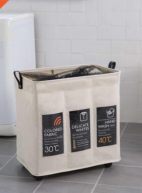 Foldable Laundry Basket Organizer For Dirty Clothes Laundry
