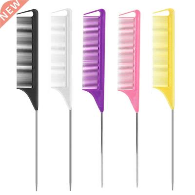 Highlighting Hair styling Comb Heat Resistant Pin rat tip ta
