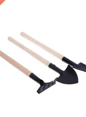 3pcs Mini Set Harrow Spade Shovel Pots & Flower Pots Pla