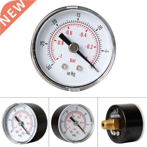 Vacuum Pressure Gauge for Air Fuel Oil Water 40mm 0/30Hg &am - 封面