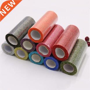 9.2m/roll Organza Tulle Roll Spool Fabric Ribbon Tutu