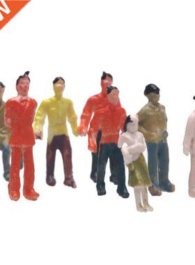 100pcs 1:150 N Scale Model People Passengers Railway Painted