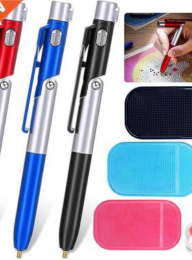 Foldale Moile Phone racket Diond Painting Pen LED Light
