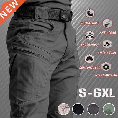 2021 Men's Lightweight Tactical Pants Breathable Summer Casu