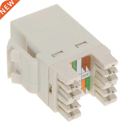 10pcs Cat 6 RJ45 8P8C Punchdown Keystone Modular Ethernet Sn