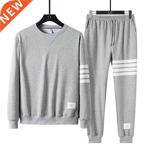 2020 Brand Autumn Winter Men Sets Pants Clothing Sweatsuit F