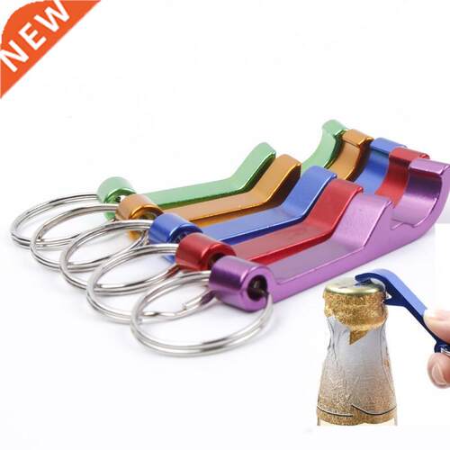 Color Keychain Beer Bottle Opener Portable 4 In 1 Bottle Ope
