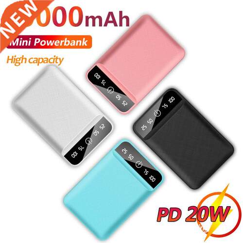 Portable 80000mAh Mini Quick Charge Power Bank Rechargeable