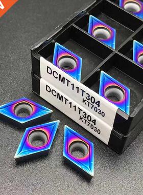 High quality DCMT11T304 DCMT11T308 nano blue blade lathe tur