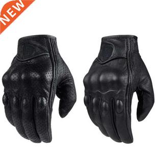 Motorcycle Gloves men women moto leather Carbon cycling wint
