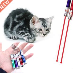 Amazingly Cat Toys Funny Cat Laser Stick Creative 2 In1 Red