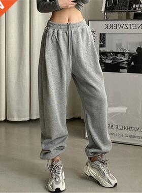 Women pants Black Jogging Sweatpants Women for pants Baggy S