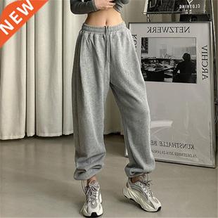 Women pants Black Jogging Sweatpants Women for pants Baggy S