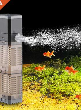 Aquarium Filter Pump Super 4 In 1 Fish Tank Submersible Air