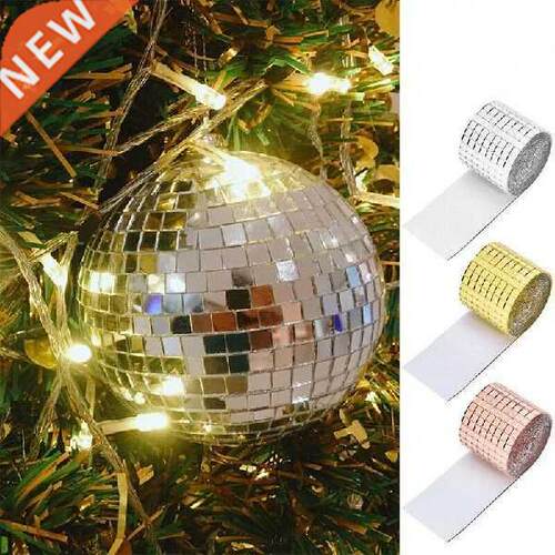M Self-Aesive Glass Mirror Mosaic Tiles Stickers Mini