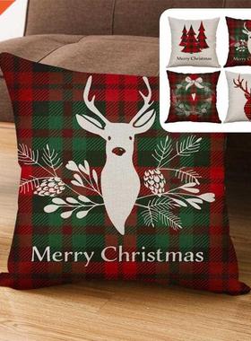 Delicate Pillow Cover No Odor Gifts Christmas Pillow Cover