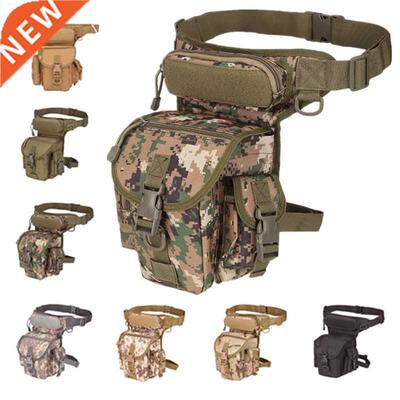 Military Tactical Drop Leg Bag Tool Fanny Thigh Pack Hunting