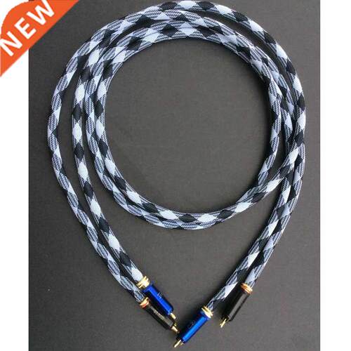 Pair JIB HF-001A Audio Interconnect cable with SC-WBT RCA pl