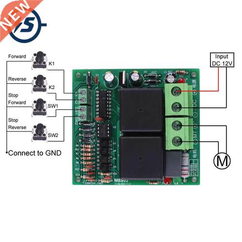 DC Motor Driver Module 80A 12V 500W Forward Reverse Controll
