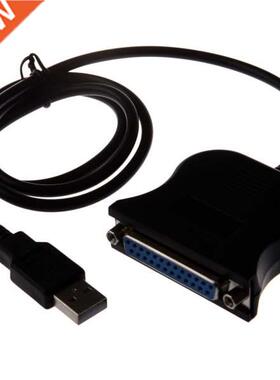 UK USB 2.0 Male to DB25 IEEE1284 Parallel Port Printer Adapt