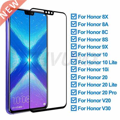 9D Protective Glass On Huawei Honor 8X 8A 8C 8S 9X Screen P