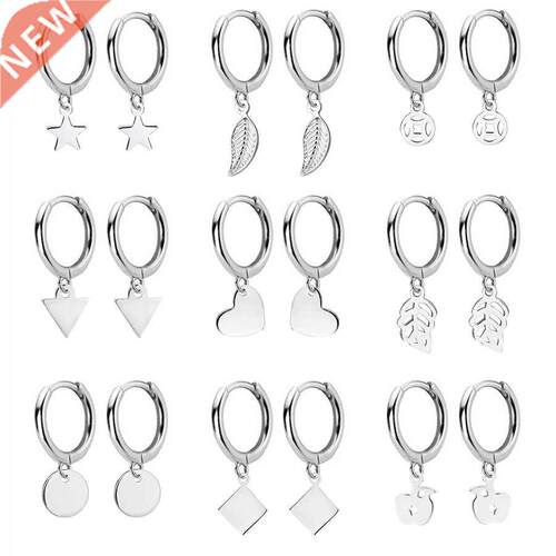 TrustDavis 925 Sterling Silver Hanging Earrings For Women He