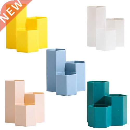 1Pc Desk Pen Holder Multifunctional Stationery Storage Ho
