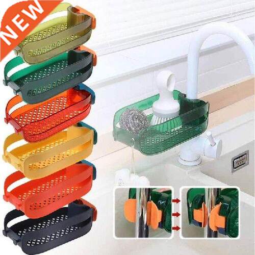 Home Sink Organizer Durable 2 In 1 Kitchen Sink Sponge