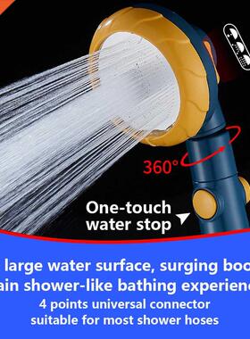 RecabLeght Shower Head High Pressure 3-Function Adjustable