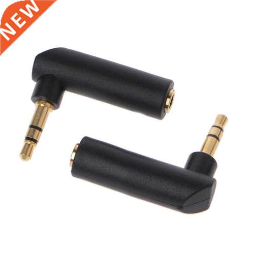 3 Pcs Gold Plated Right Angle 1/8