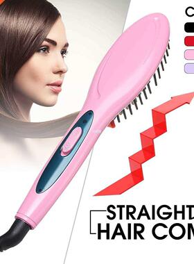 Hair Brush Straightening Brush Hair Straightener Anion Elect