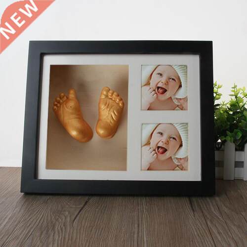 D Baby Hand Foot Mold Print Photo Frame DIY Plaster Castin
