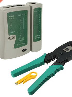 Tester Lan rj45 rj11 + Crimping Pliers for Ethernet Connecto
