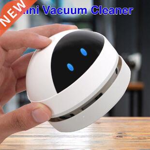 Desk Dust Vcuum Desktop Clener Tble Sweeper Mini Vcuum