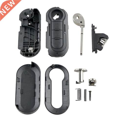 for FIAT GRANDE PUNTO 500 BRAVO DUCATO PANDA 3 Button Key FO