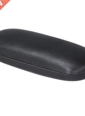 Glasses Case Black Metal and leather for Small and Medium