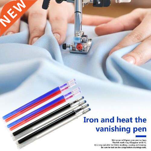 8Pcs/Lot Erasable Refill Pens High Temperature Disappearing