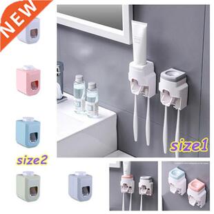 2 sizes Lazy Toothpaste Squeezer Dispenser Grey, White, Blue