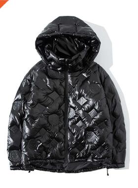 Winter Bright Puffer Jacket for Men Faion nds Smiley Embos