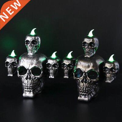 LED Skull Light Horror Props Decortion Scry Hlloween LED