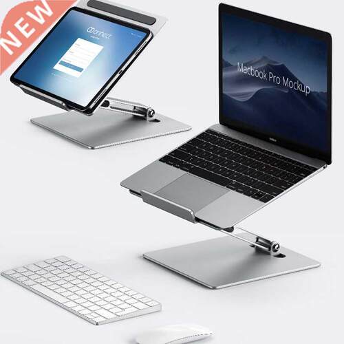 Lap Stand Riser Height Adjustable Aluminum Foldable Table