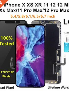 New OLED LCD For iPhone X XR Xs Max 11 Pro Max 12 Pro Max 12
