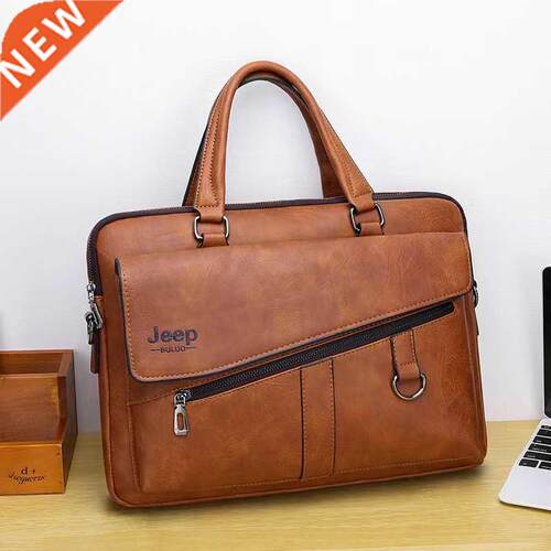 TopFight Original Leather Men Briefcase Bag High Quality Fa