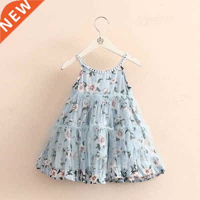 2022 New Summer 2 3 4 5 6 7 8 9 10 Years Floral Lace Patchwo