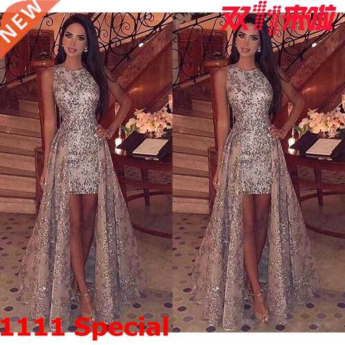 19妇女亮片连衣裙晚礼服Women's sequined dressПлатье.