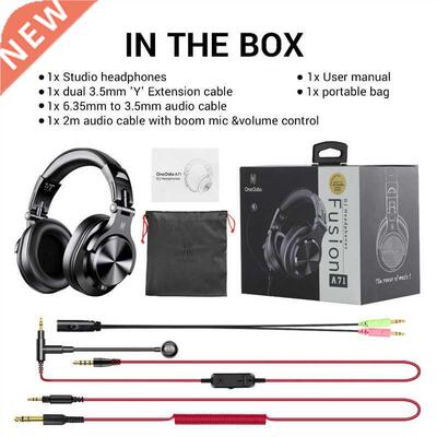 A71 Gaming Headset Studio DJ Headhones Steeo Ove Ea Wie