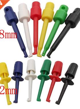 10Pcs Single Hook Test Clip Grabber Clips for Testing Electr