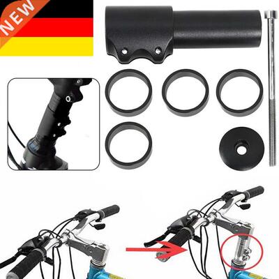 Stem Raiser Pro Bike Alloy Stem Handlebar Rise Extension